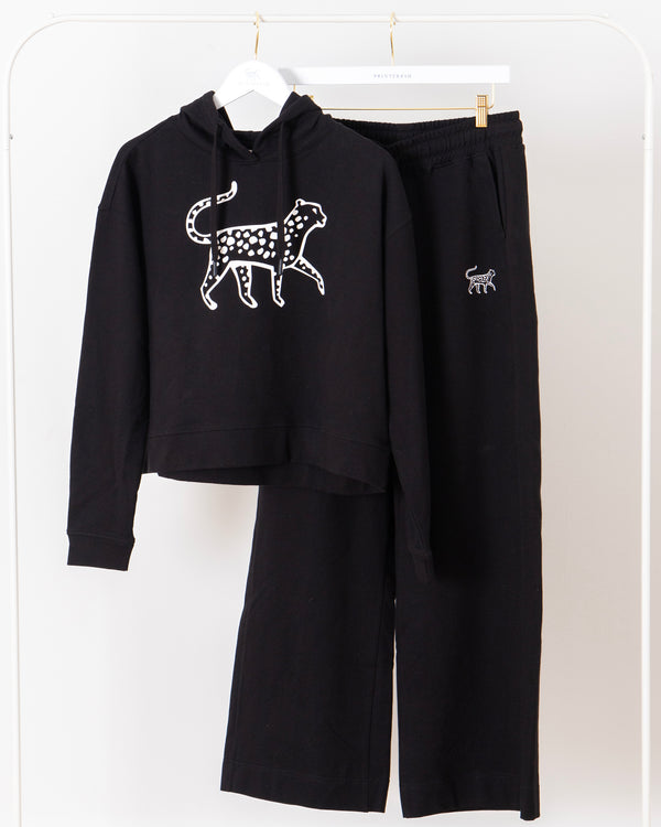 Black - Down Time Sweatsuit Set - Sweatsuit Set - Printfresh