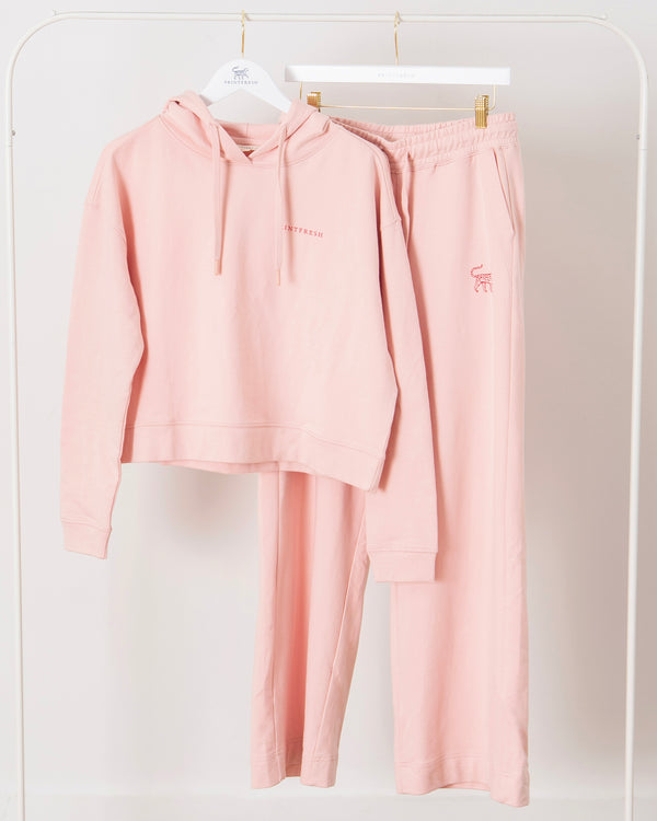 Pale Pink - Down Time Sweatsuit Set - Sweatsuit Set - Printfresh