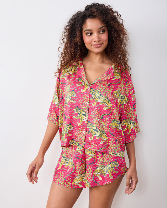 Bagheera - Eco Satin Sweet Dreams Set - Hot Pink - Printfresh