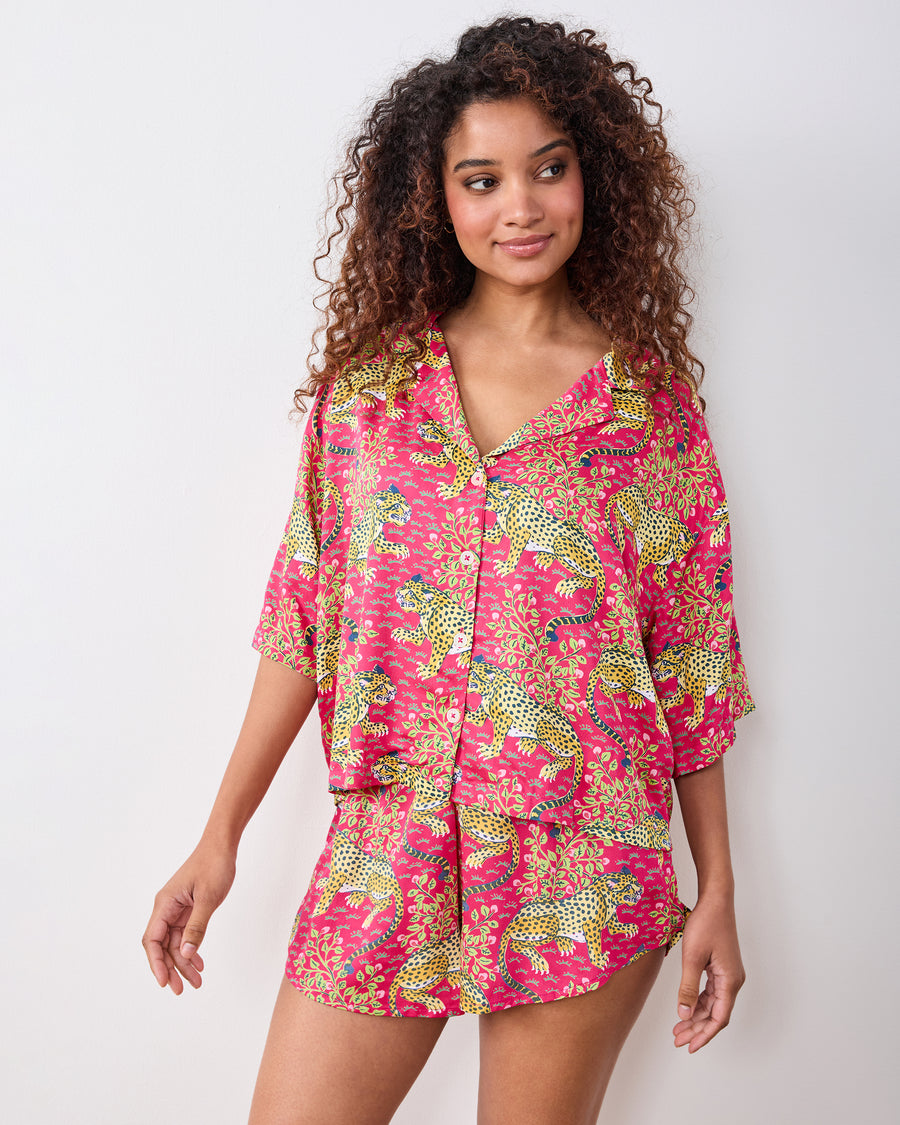 Bagheera - Eco Satin Sweet Dreams Set - Hot Pink - Printfresh