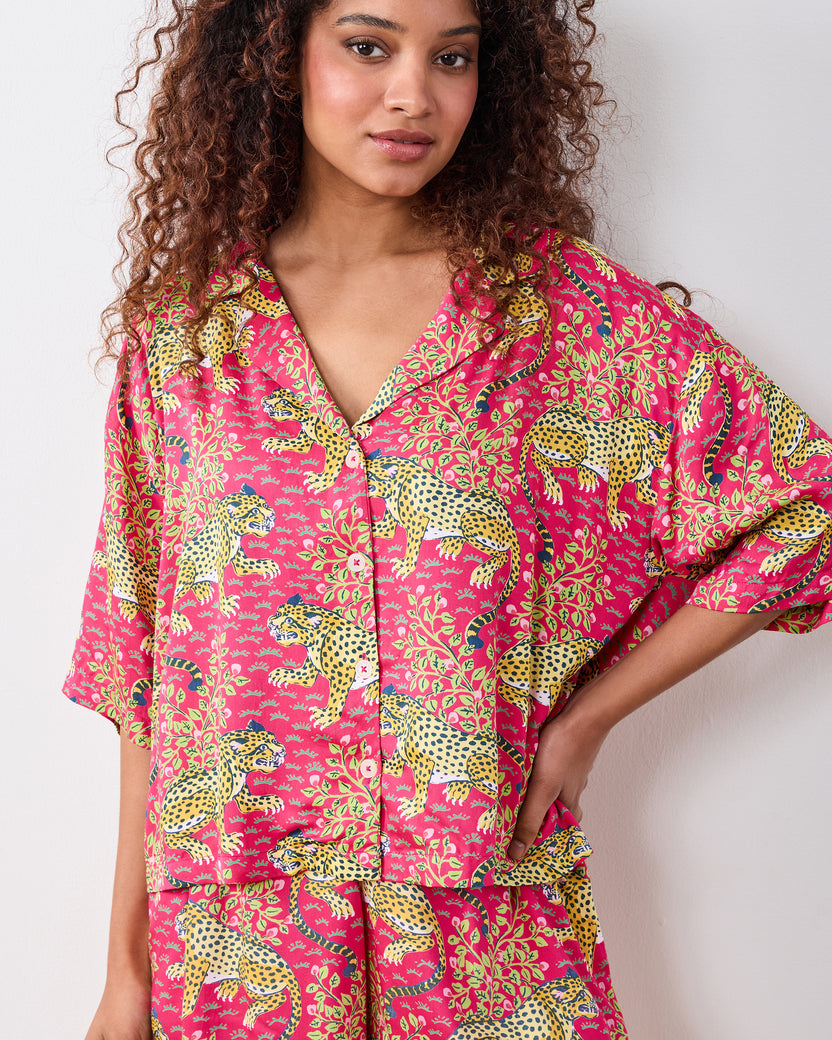 Bagheera - Eco Satin Sweet Dreams Set - Hot Pink - Printfresh