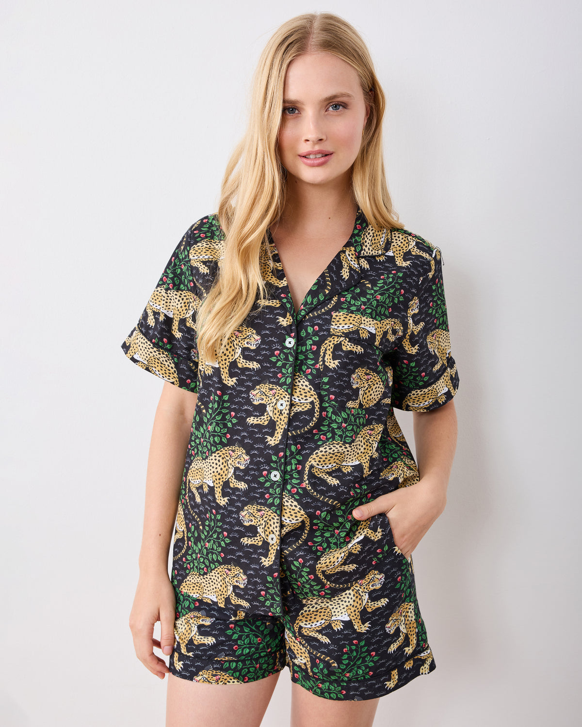 Bagheera - Short PJ Set - Ink - Printfresh