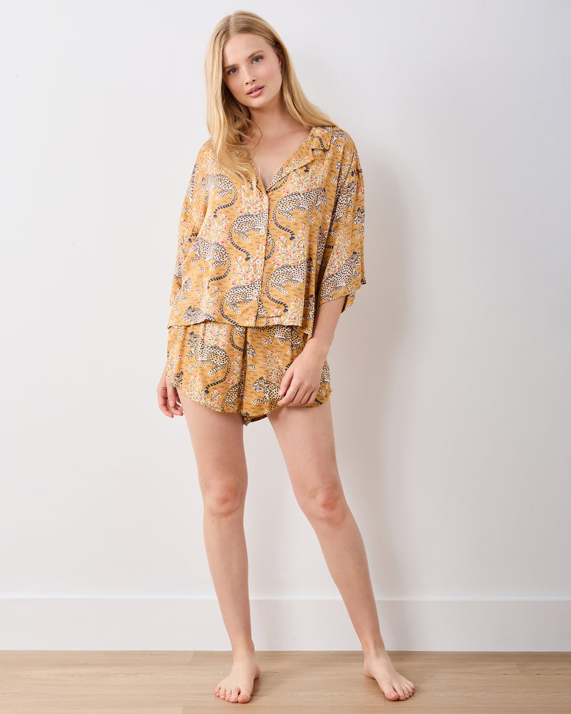 Bagheera - Eco Satin Sweet Dreams Set - Tobacco - Printfresh