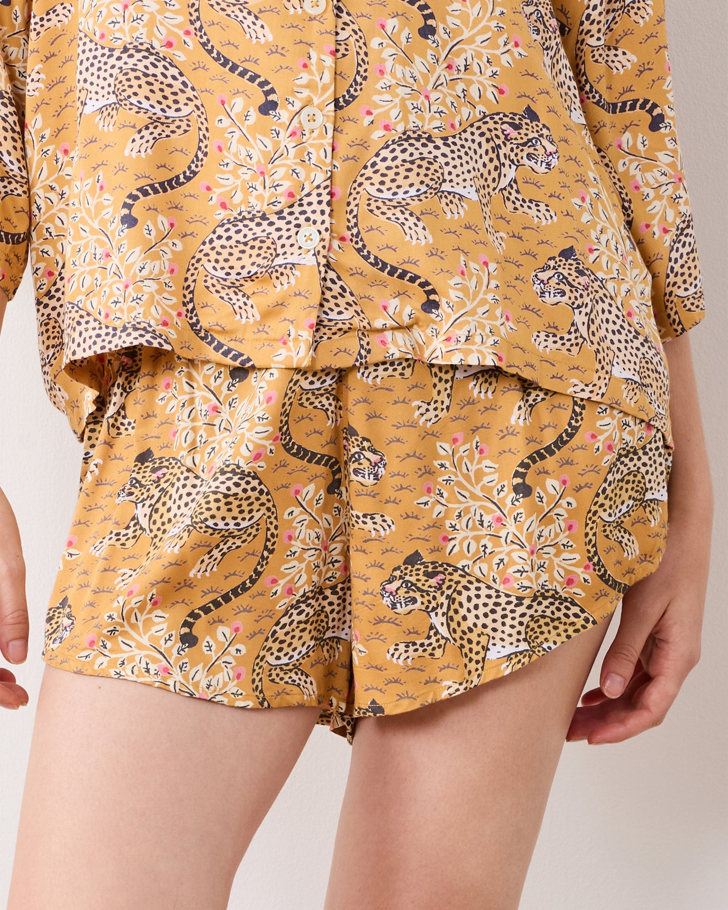 Bagheera - Eco Satin Sweet Dreams Set - Tobacco - Printfresh