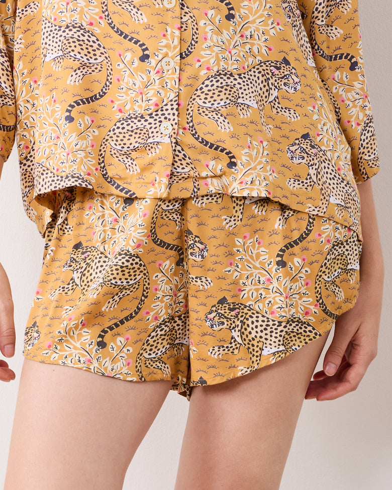 Bagheera - Eco Satin Sweet Dreams Set - Tobacco - Printfresh