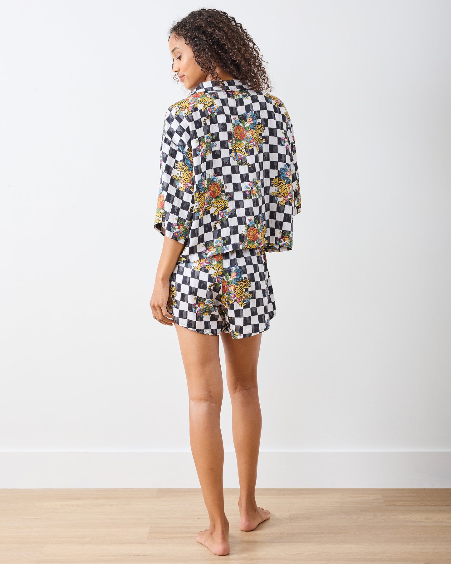 Courtly Check Bagheera - Eco Satin Sweet Dreams Set - Floral - Printfresh