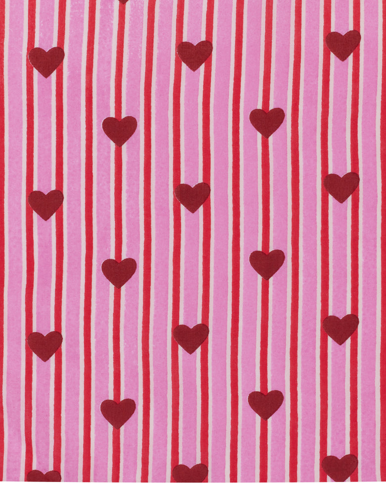 Sweethearts - Piper Blouse - Blushing Valentine - Printfresh