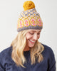 Grey - Vintage Chalet Hat - French Knot - Printfresh