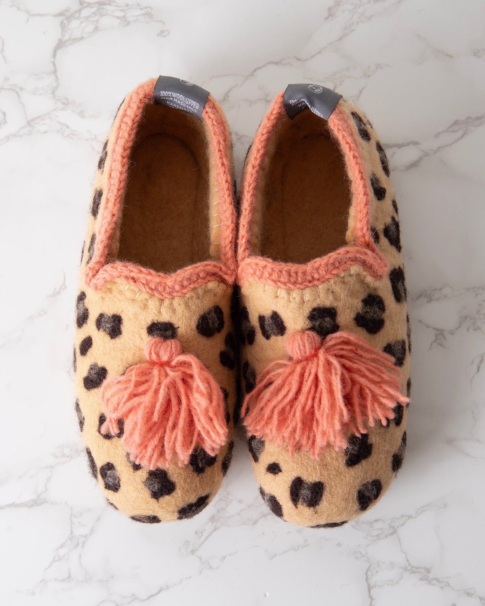 Leopard - Spot & Dots Slipper - French Knot - Printfresh