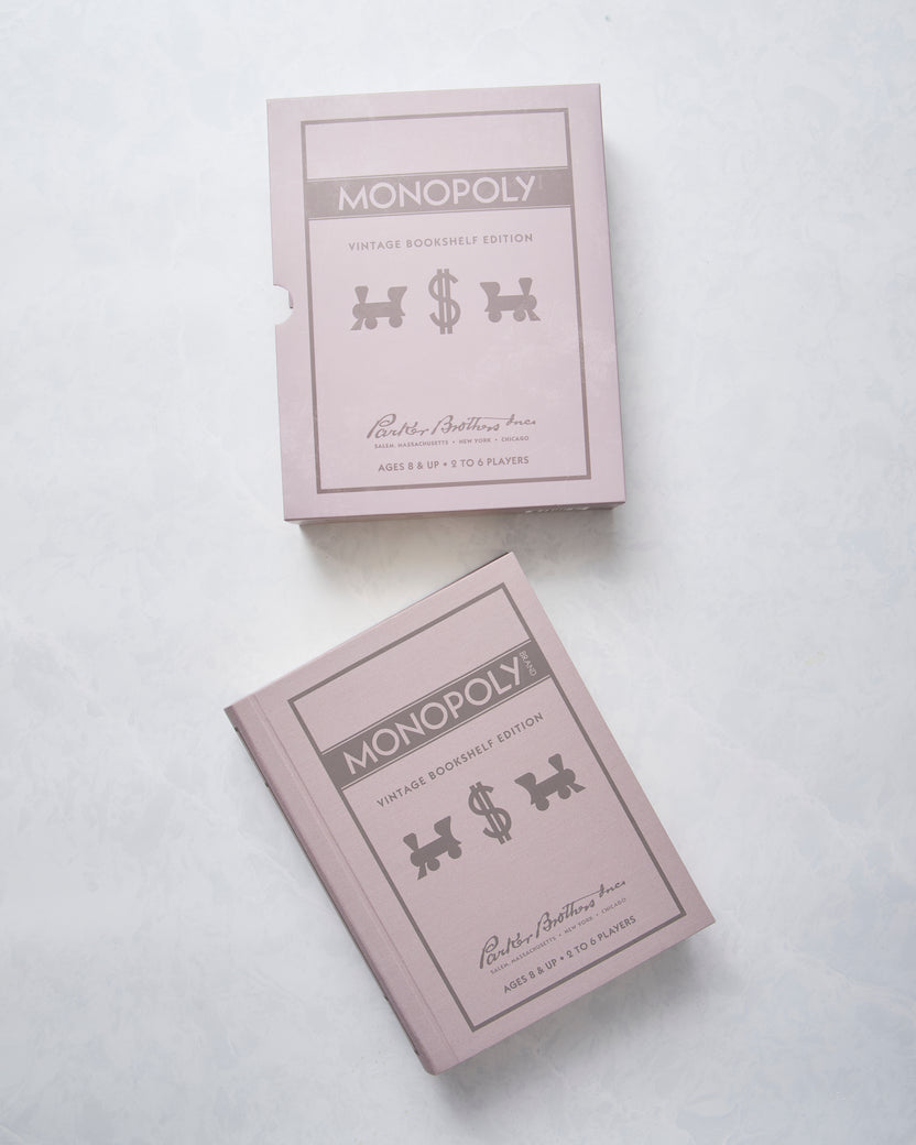 Grey - Monopoly Vintage Bookshelf Edition - WS Game Company - Printfresh