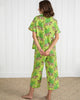 Bagheera - Short Sleeve Top & Cropped Pants Set - Green Apple - Printfresh