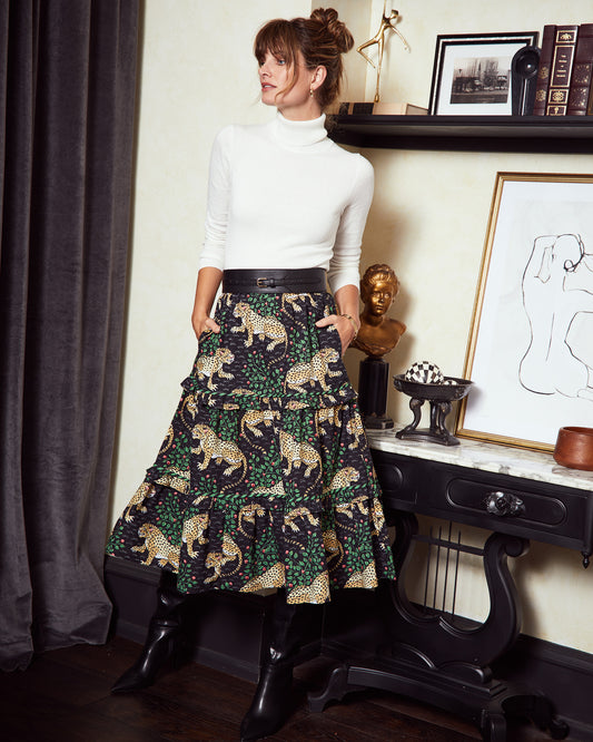 Bagheera - Now or Later Skirt - Ink - Printfresh
