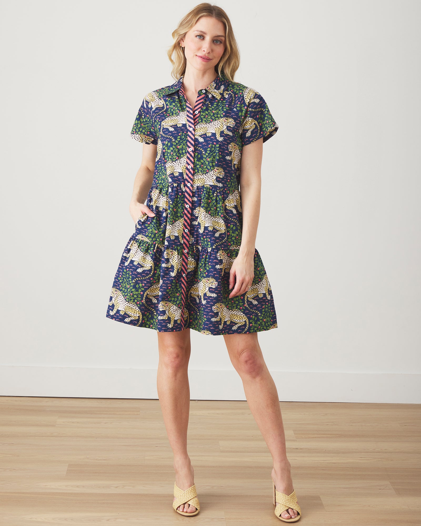 Bagheera - Easy Elegance Dress - Navy - Printfresh