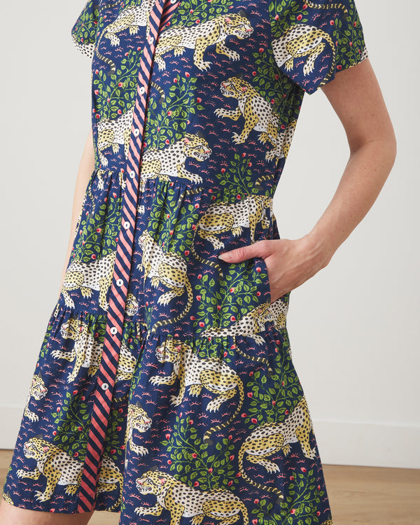 Bagheera - Easy Elegance Dress - Navy - Printfresh