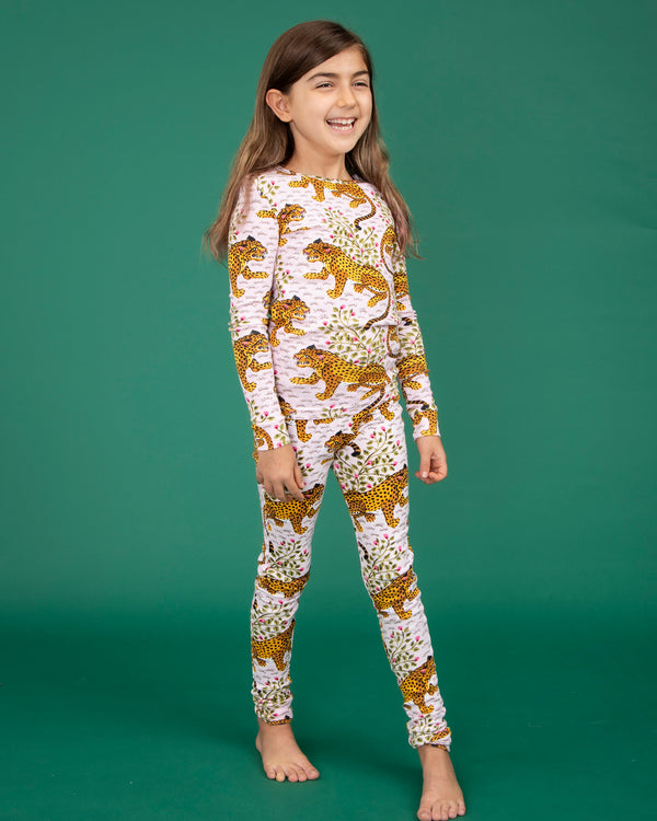 Bagheera - Kids PJ Set - Blush - Printfresh