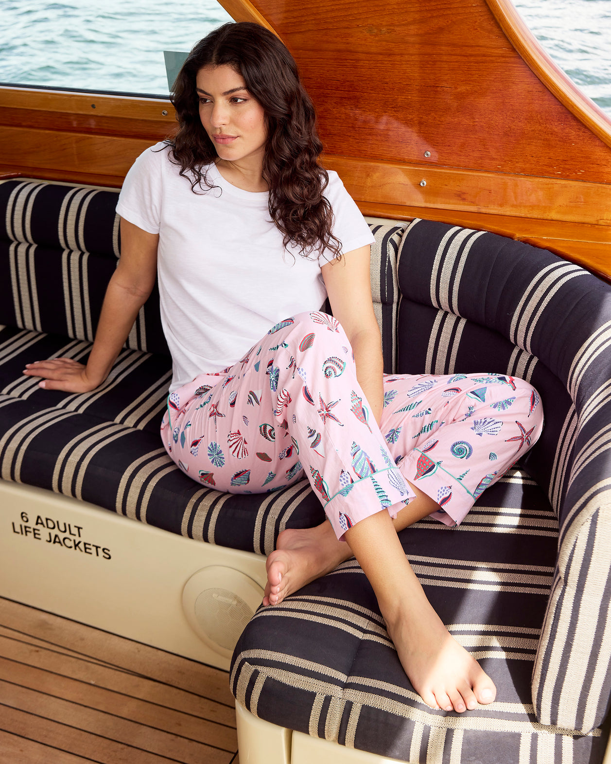 Beachcomber - PJ Pants - Pink Sand - Printfresh