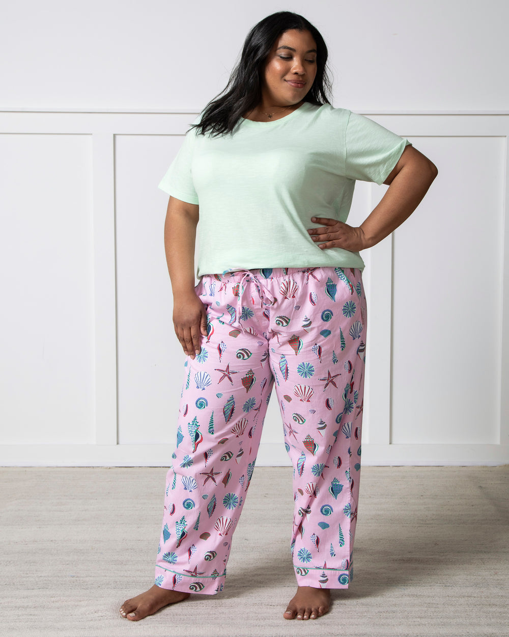 Beachcomber - Tall Pajama Pants - Pink Sand - Printfresh