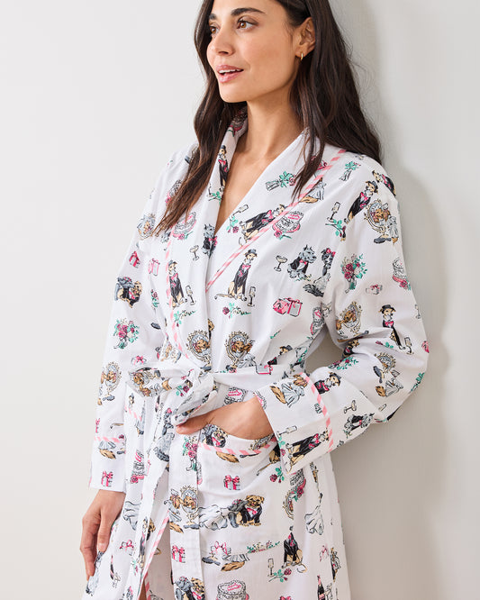 Fur Ever Yours - Luna Robe - Cloud - Printfresh