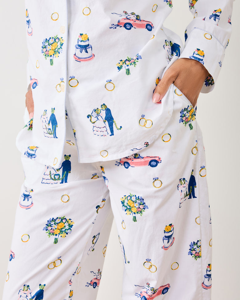 Happily Ever After - Long PJ Set - Cloud - Printfresh