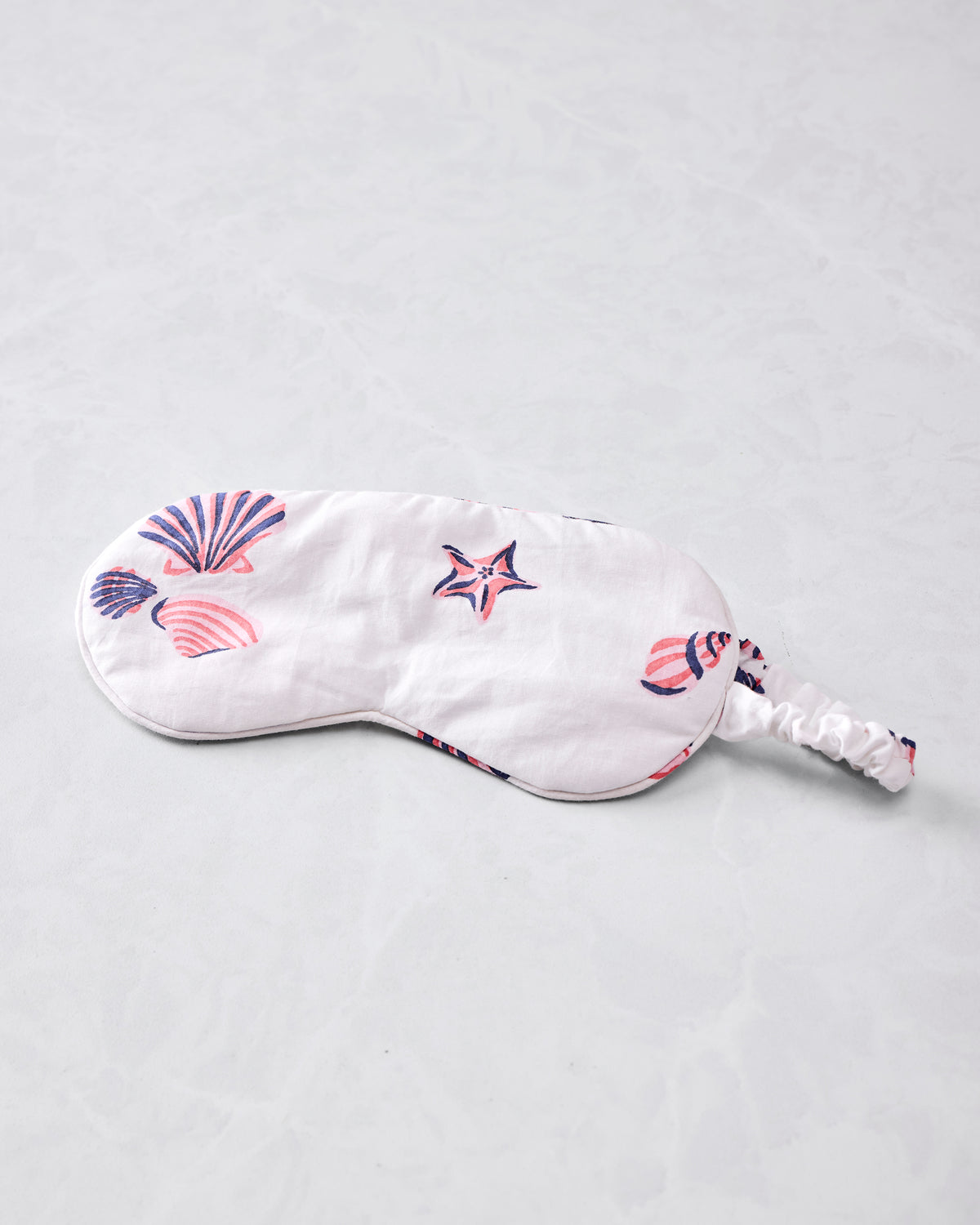 Scattered Shells - Eye Mask - Pink Cloud - Printfresh