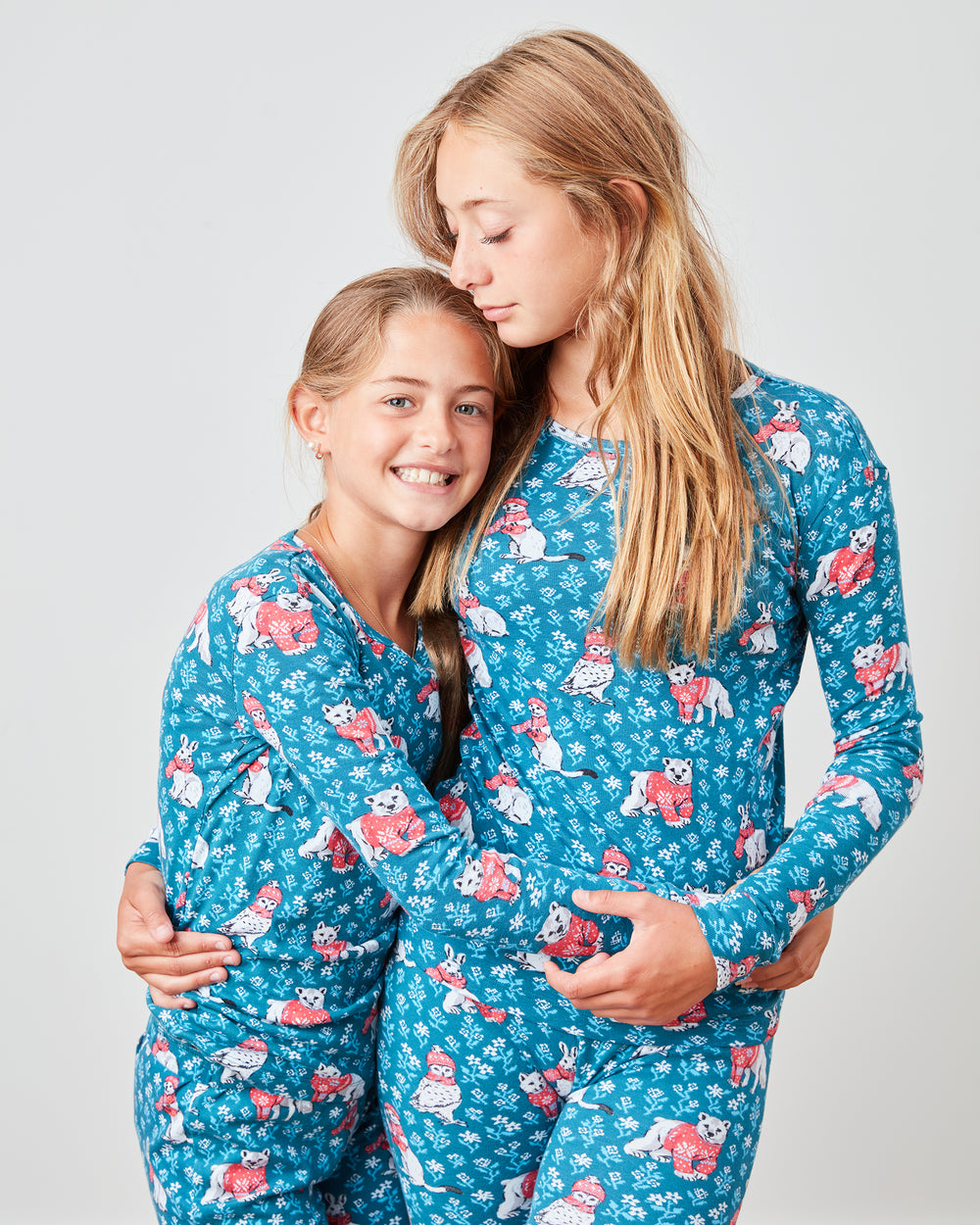 Bundled Up - Kids PJ Set - Navy - Printfresh