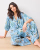 Camel's Courtyard - Eco Satin Wildest Dream Set - Slate Blue - Printfresh