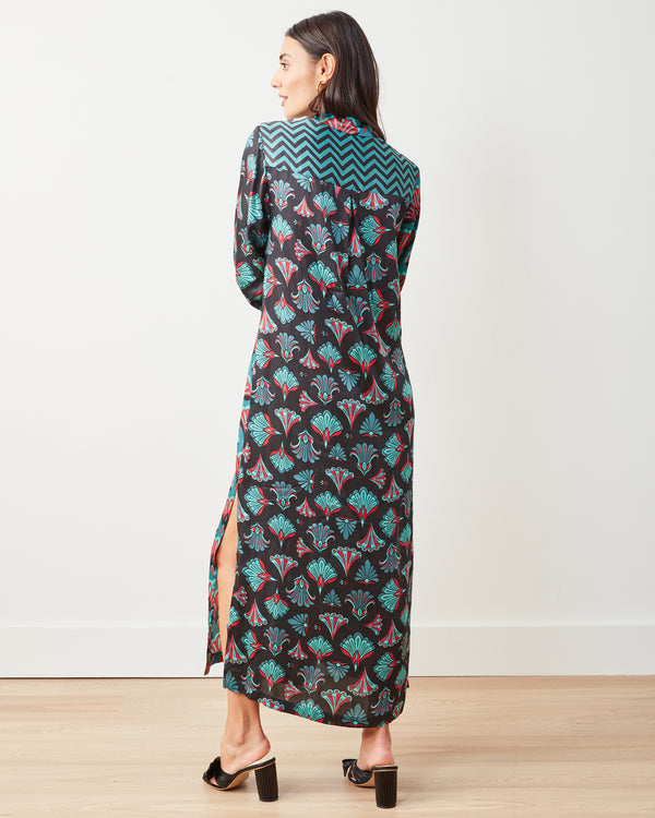 Cocktail Hour - Marianne Shirt Dress - Gatsby Green - Printfresh