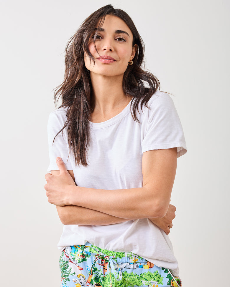 Cloud - Saturday Tee - Knit T-Shirt - Printfresh