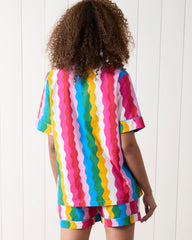 Daily Disco - Short PJ Set - Rainbow - Printfresh