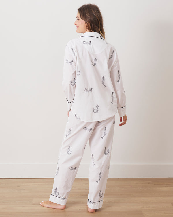 Daughters Of Triton Skeleton - Long Sleep Set - Cloud - Printfresh