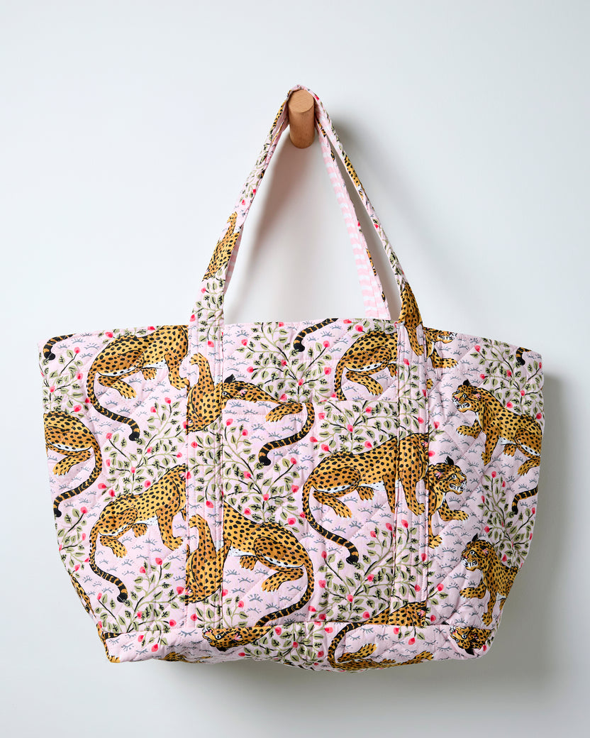 Bagheera - Weekend Bag with Pouch - Blush