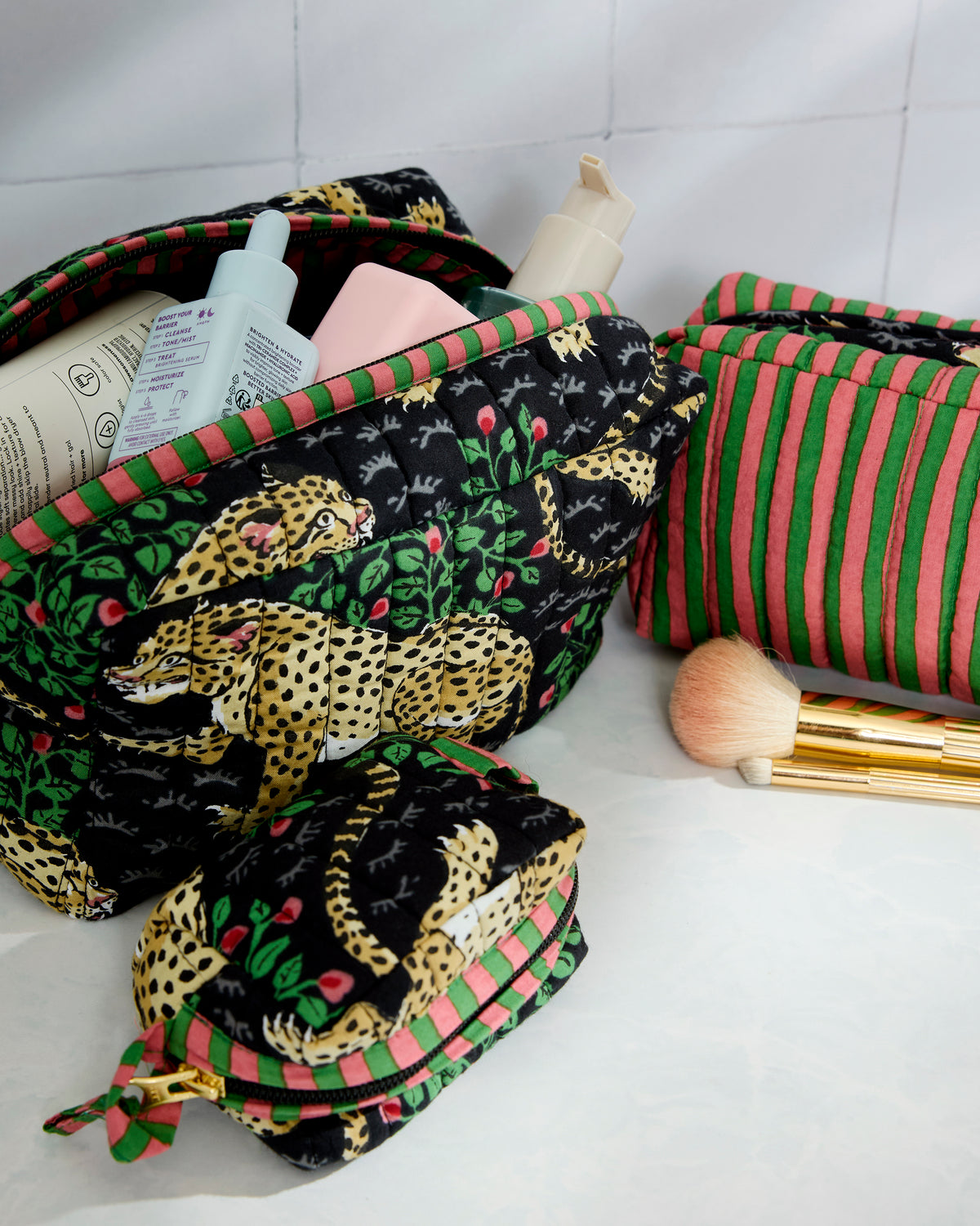 Bagheera - Three's Best Pouch Set - Ink