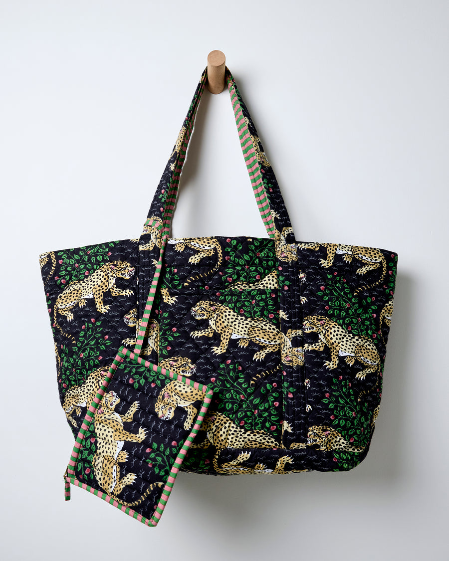 Bagheera - Weekend Bag with Pouch - Ink