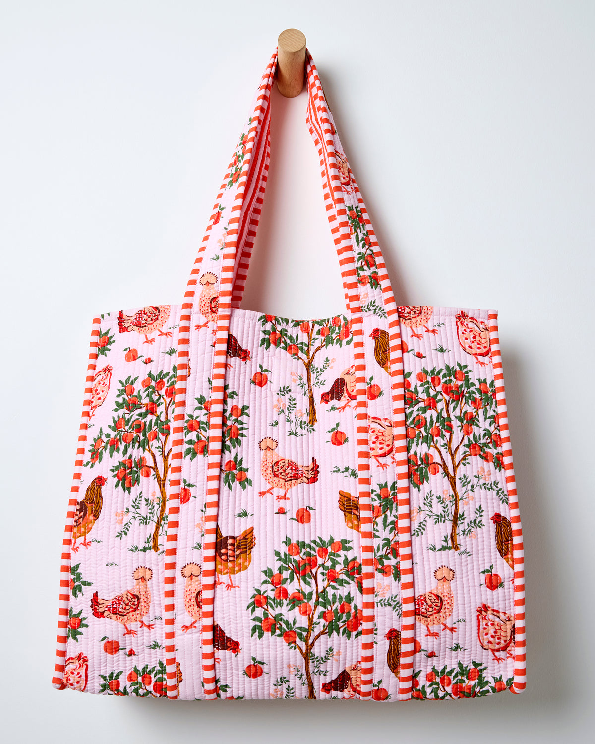 Hen House - The Traveler Tote - Ballet Pink