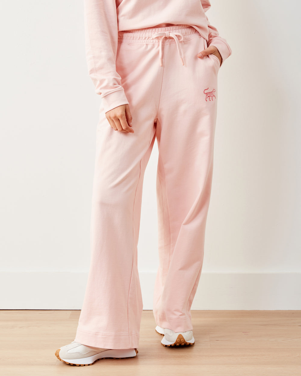 Pale Pink - Down Time Sweatpants - Sweatpants - Printfresh