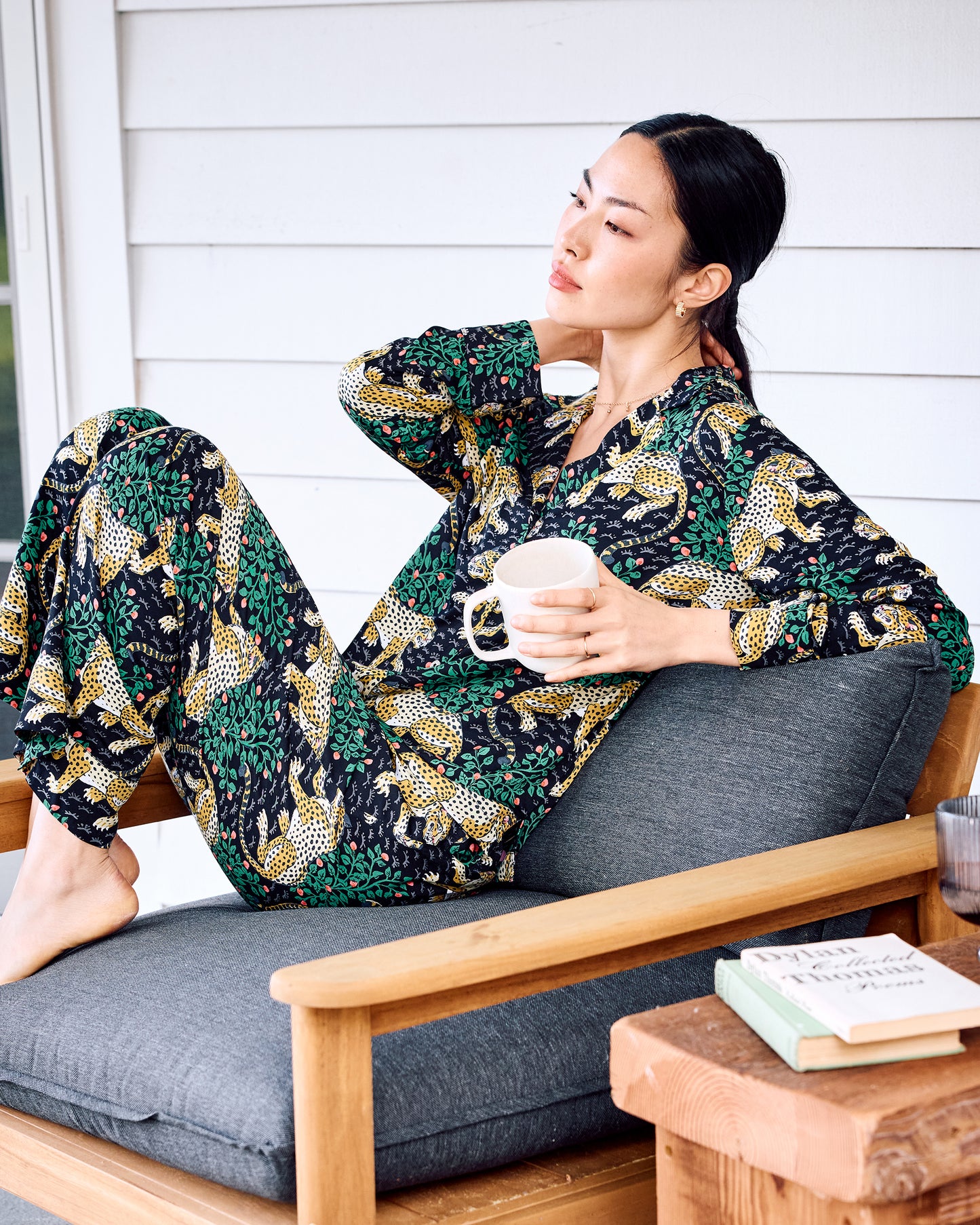 Bagheera - Eco Satin Chelsea Set - Ink - Printfresh