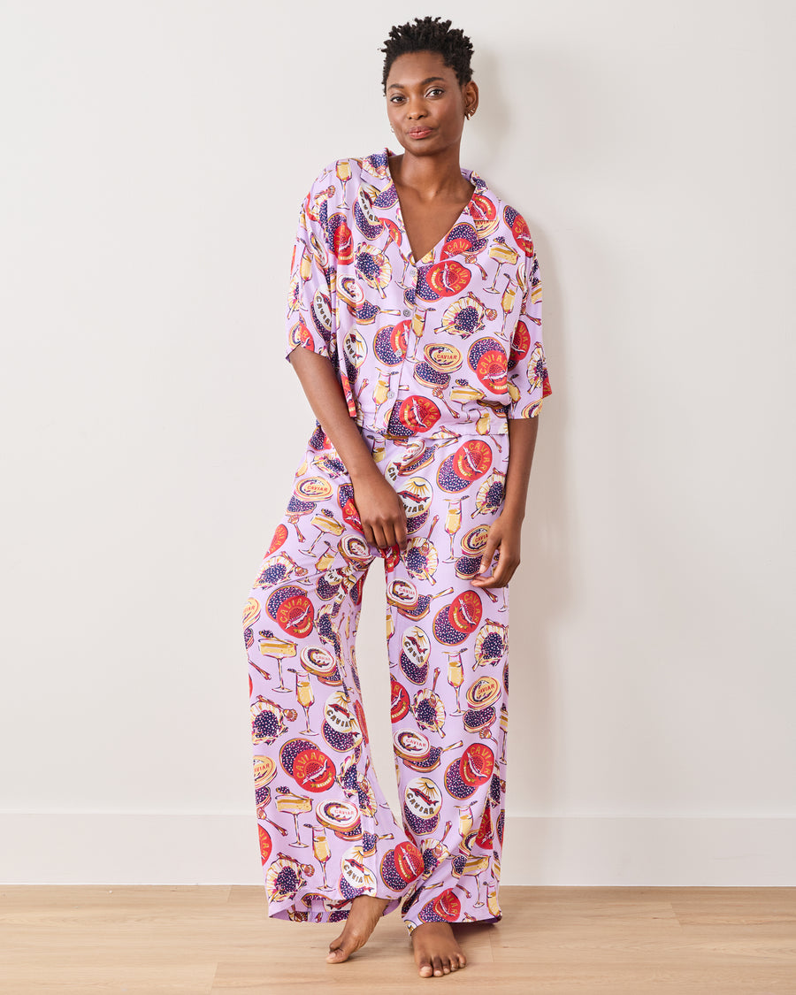 Champagne & Caviar - Eco Satin Wildest Dreams Set - Lavender Spritz - Printfresh