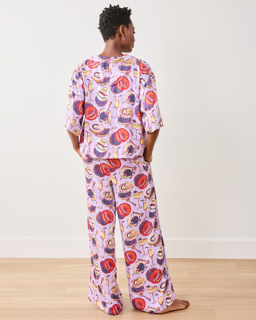 Champagne & Caviar - Eco Satin Wildest Dreams Set - Lavender Spritz - Printfresh