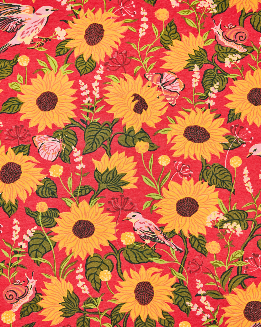 Autumn Sunflowers - Apron - Orange