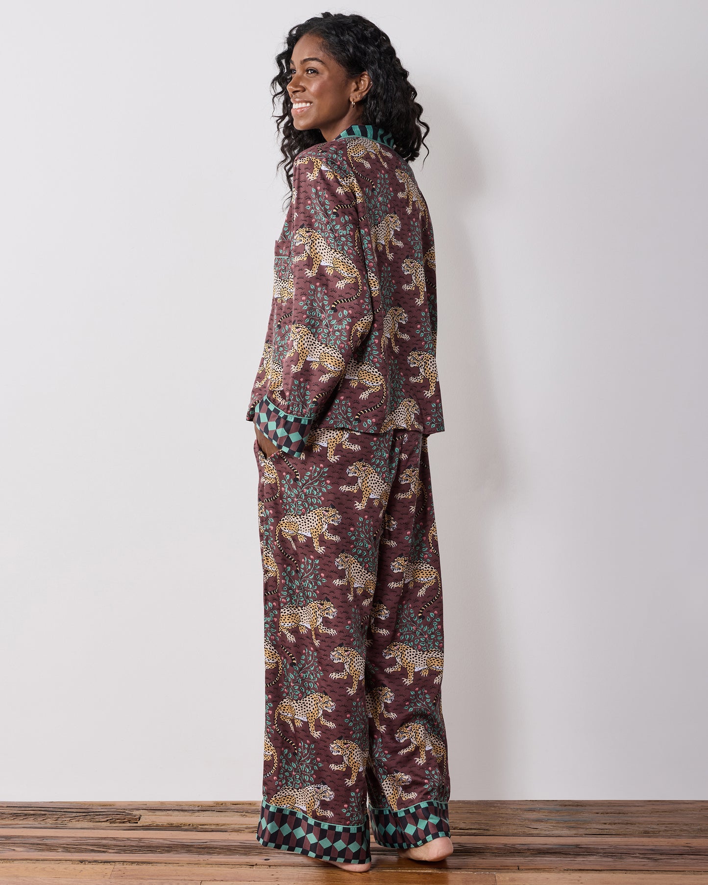 Bagheera - Tall Eco Satin Soho Set - Raisin