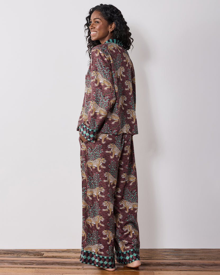 Bagheera - Tall Eco Satin Soho Set - Raisin