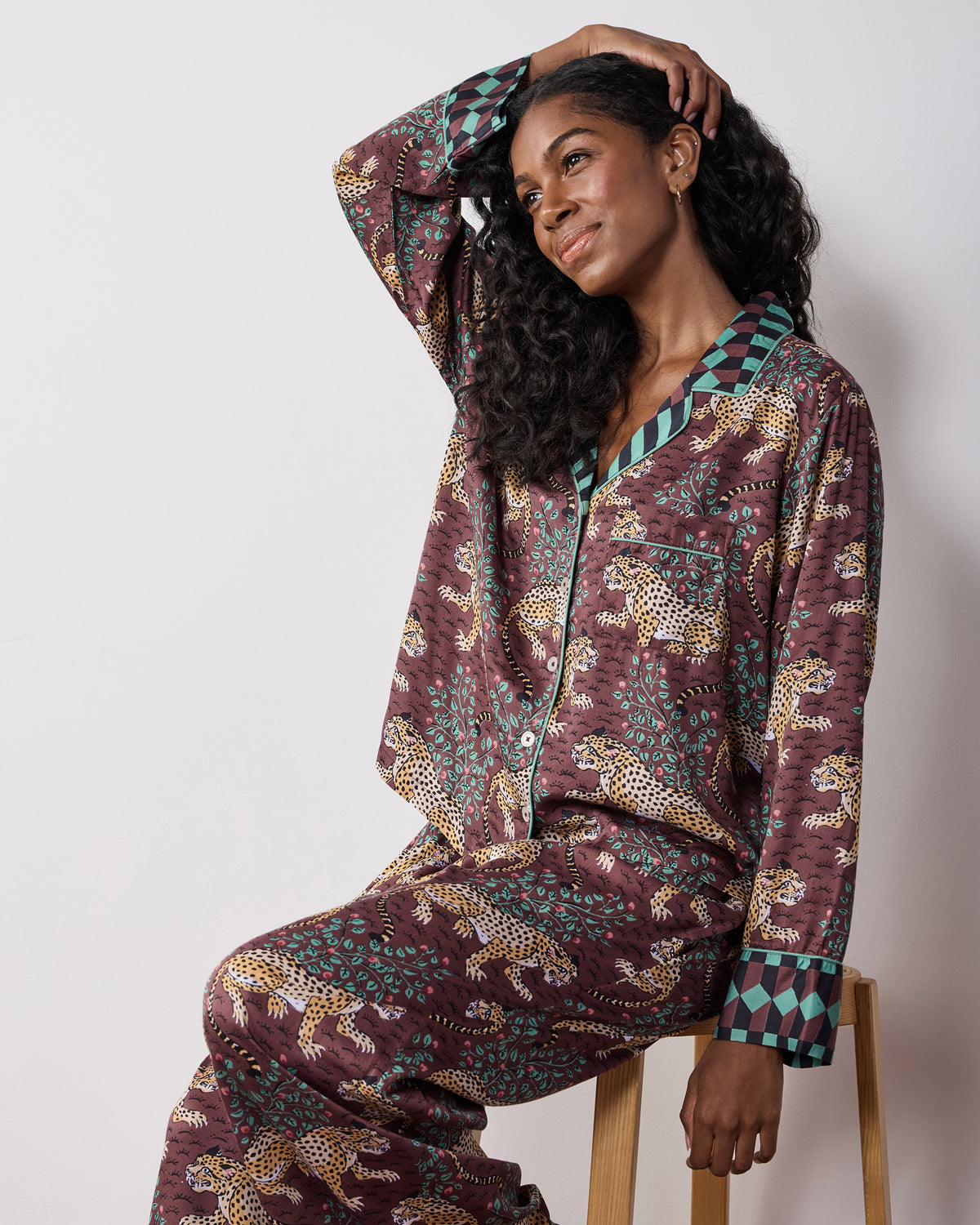 Bagheera - Eco Satin Soho Set - Raisin