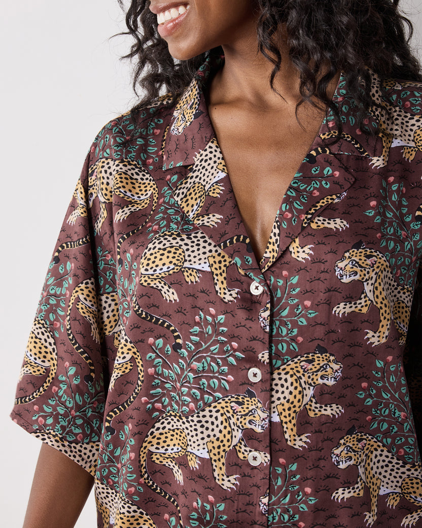 Bagheera - Eco Satin Wildest Dreams Set - Raisin