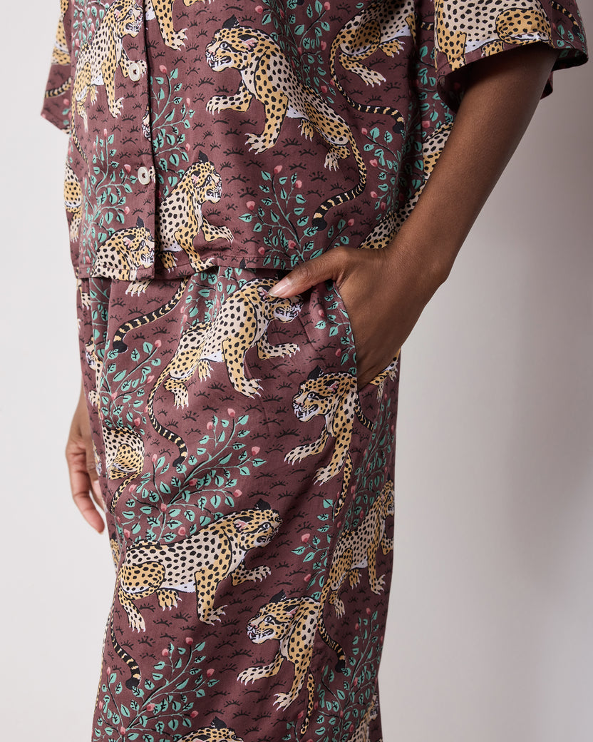 Bagheera - Eco Satin Wildest Dreams Set - Raisin