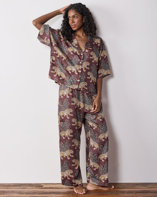 Bagheera - Eco Satin Wildest Dreams Set - Raisin