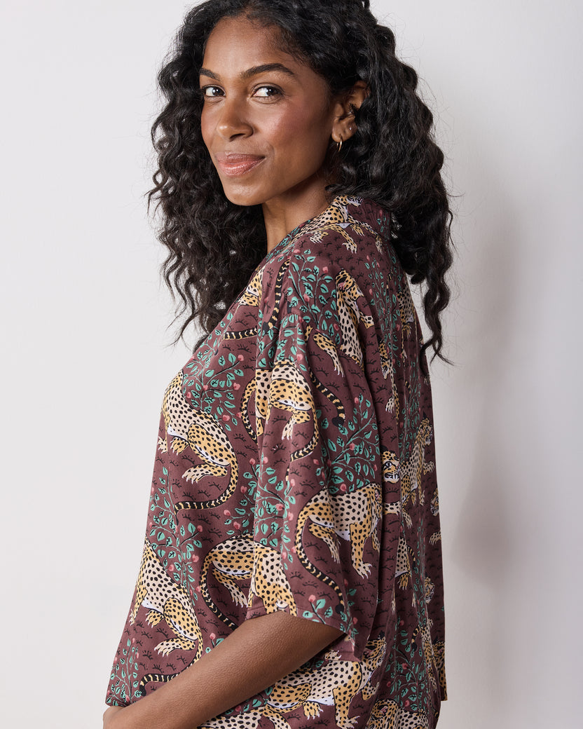 Bagheera - Eco Satin Wildest Dreams Set - Raisin