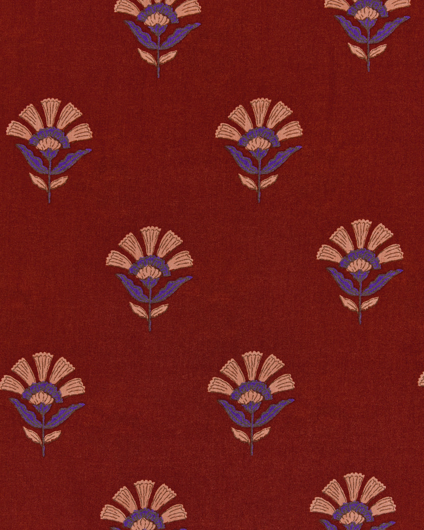 Canyon Wildflower - Maybelle Dress - Red Rock