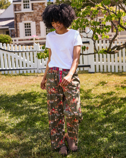 Fox & Hounds - Tall Nola PJ Pants - Pine Grove