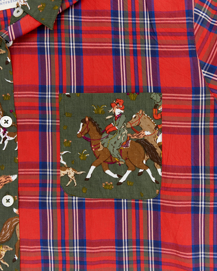 Fox & Hounds - Everyday Button Down Shirt - Pine Grove