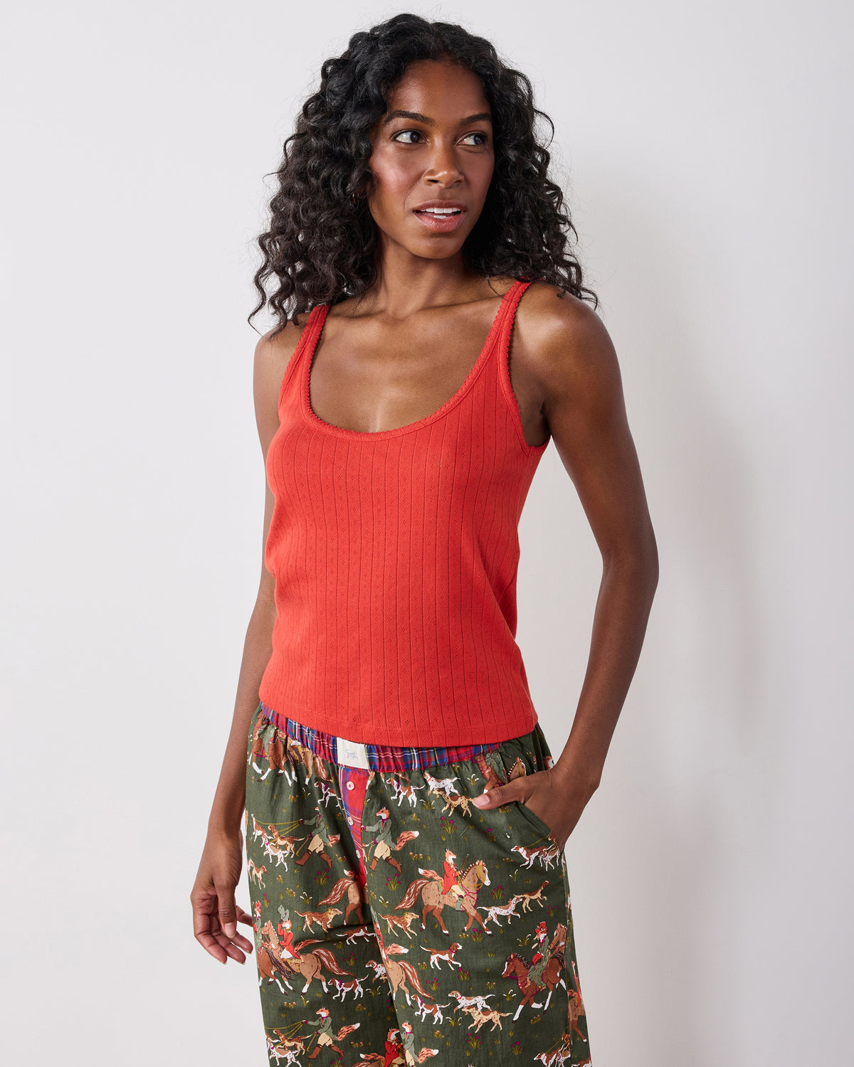 Fox & Hounds - Tall Nola PJ Pants - Pine Grove